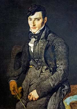 Portrait of a Young Man Painting
