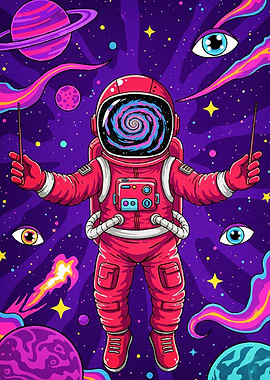 Psychedelic Astronaut Space