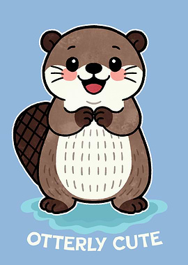Otter Otterly Cute