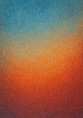 Abstract Blue and Orange Gradient Texture
