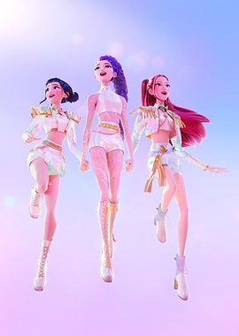 HUNTR/X Portrait Vertical