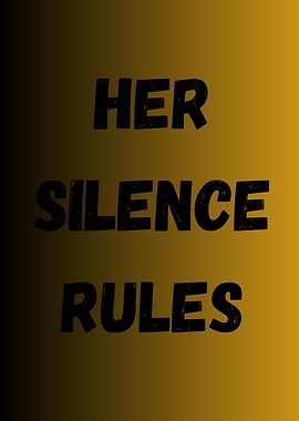 Her Silence Rules – Empowering Minimalist Art