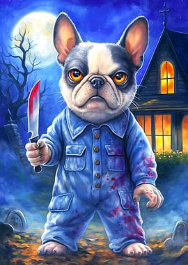 Halloween Dog Michael Myers