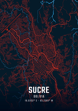 Sucre City Map