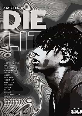 Playboi Carti's Die Lit Album Cover