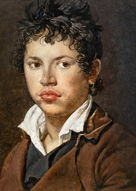 Portrait of a Young Man Painting