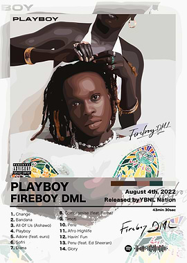 Playboy Fireboy DML Album Cover