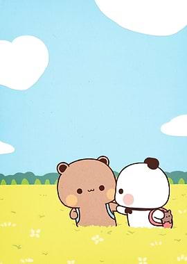 Two Cute Bears Field