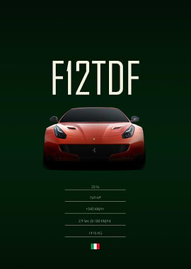 2016 Ferrari F12TDF