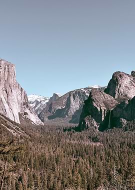 Yosemite Valley Landscape