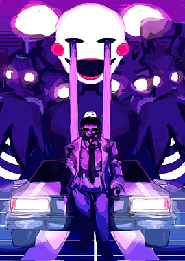 Five Nights at Freddy's themed artwork