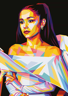 Ariana Grande Wpap Art