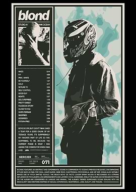 Frank Ocean Blond Album Cover Art