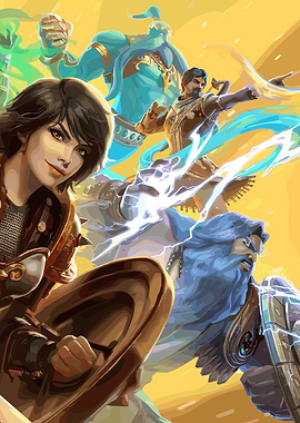 Fantasy Characters with Magical Powers