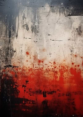 Red Gray Grunge Texture