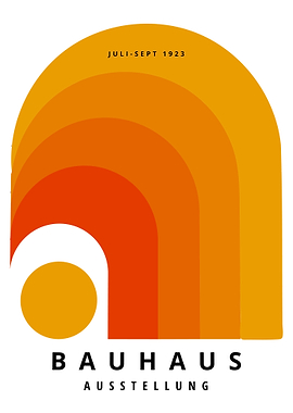 Bauhaus Ausstellung 1923 Poster