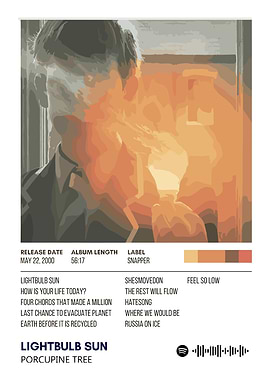 Porcupine Tree - Lightbulb Sun Album Art