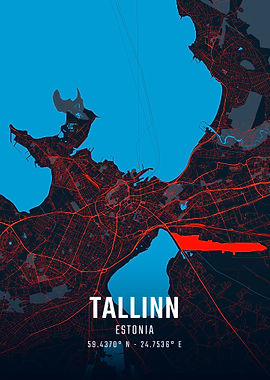 Tallinn City Map