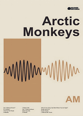 Arctic Monkeys AM Album Cover Art