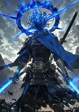 Samurai Warrior Energy Swords