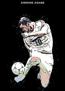 Zinedine Zidane Soccer Player