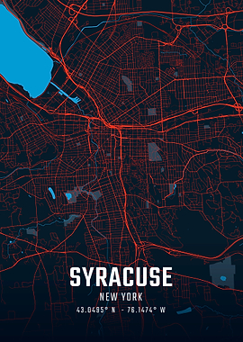 Syracuse City Map