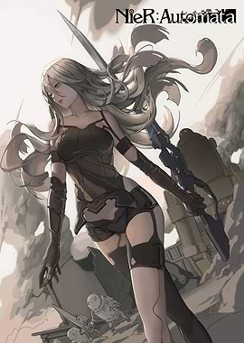NieR: Automata character artwork