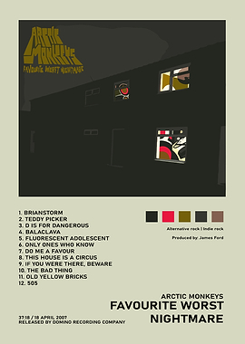 Arctic Monkeys - Favourite Worst Nightmare