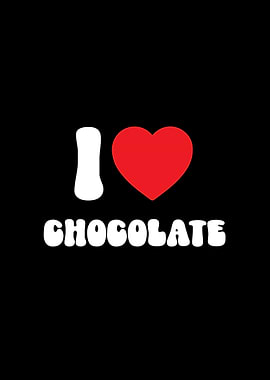 I Love Chocolate Graphic