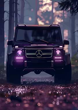 Mercedes-Benz G-Class in Forest