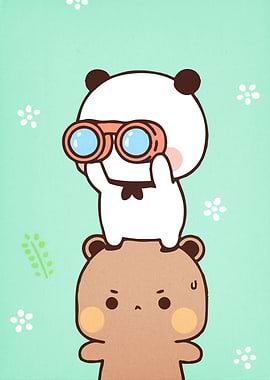 Cute Panda Bear Binoculars