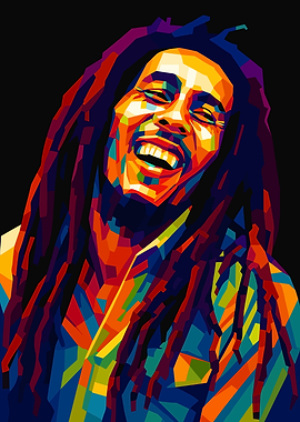 Bob Marley Wpap Art