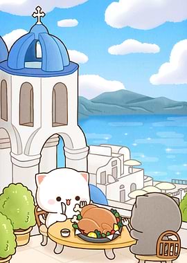 Cats Thanksgiving Greece