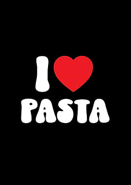 I Love Pasta Graphic Design