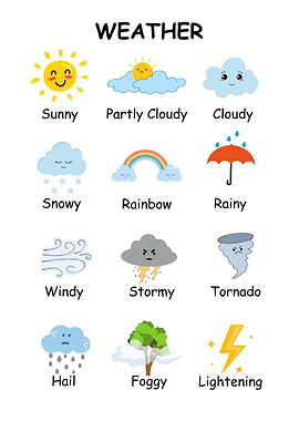 Weather Chart for Kids
