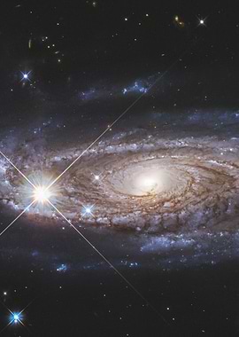 Spiral Galaxy in Deep Space