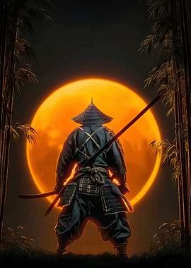 Samurai Warrior Full Moon