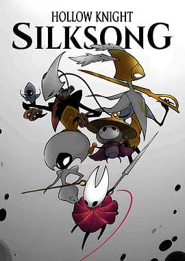 Hollow Knight: Silksong character art