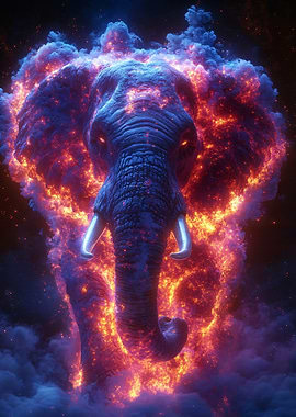 Fiery Elephant Nebula