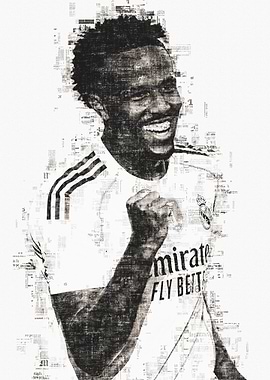 Eder Militao Newspaper Art