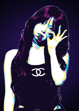 Eunchae Pop Art Portrait of Young