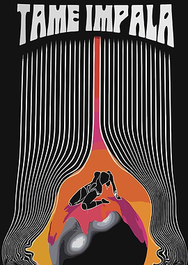 Tame Impala Psychedelic Art