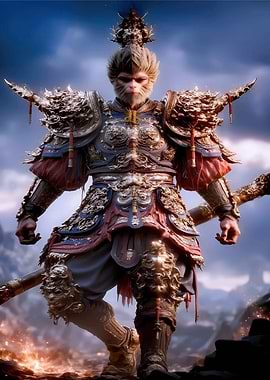 Monkey King in Armor