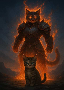 Guardian Cat Kitten
