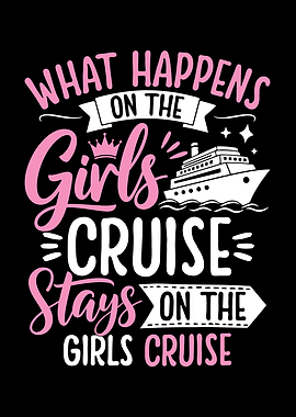 Girls Cruise Graphic Design