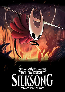 Hollow Knight: Silksong Game Cover Art