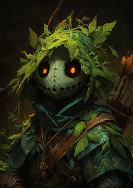 Mystical Forest Creature Portrait