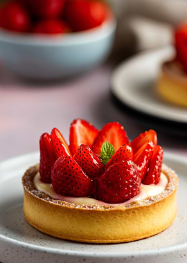 Strawberry Tart Dessert