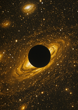 Black Hole in Galaxy