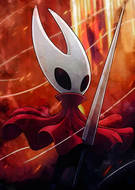Hornet from Hollow Knight artwork